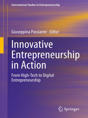 cover image of Innovative Entrepreneurship in Action